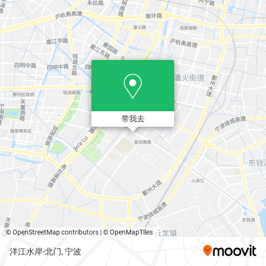 洋江水岸-北门地图