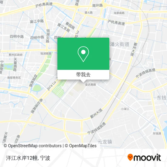 洋江水岸12幢地图