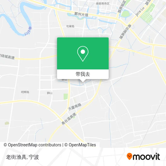 老街渔具地图