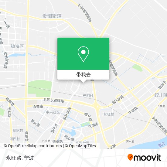 永旺路地图