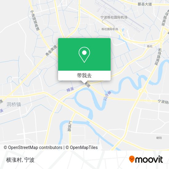 横涨村地图