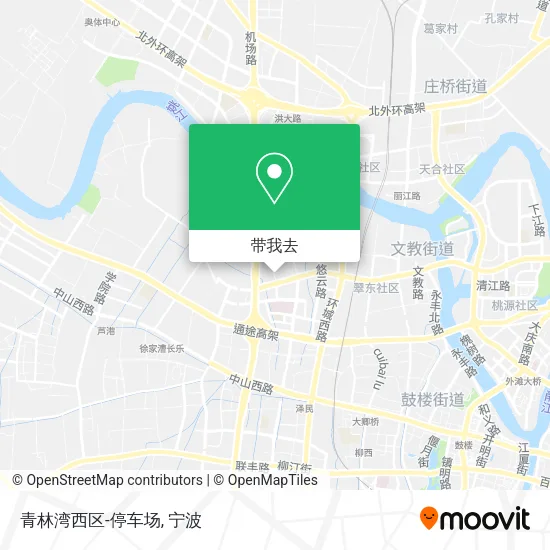 青林湾西区-停车场地图