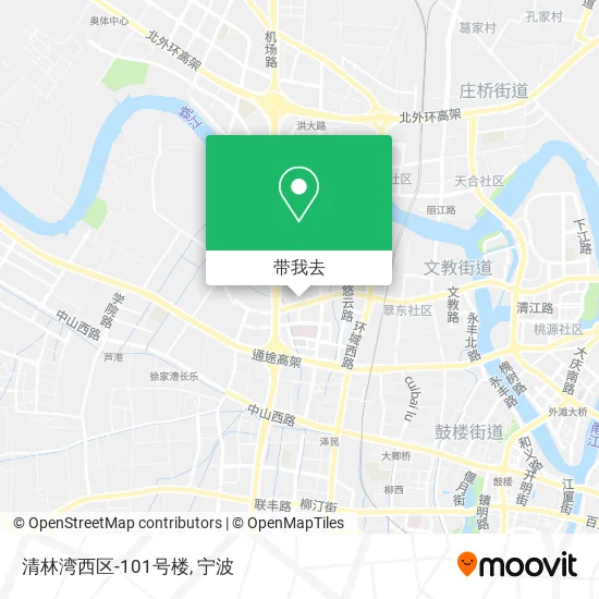 清林湾西区-101号楼地图