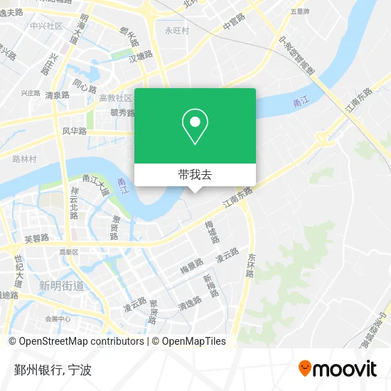 鄞州银行地图