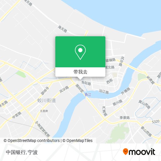 中国银行地图