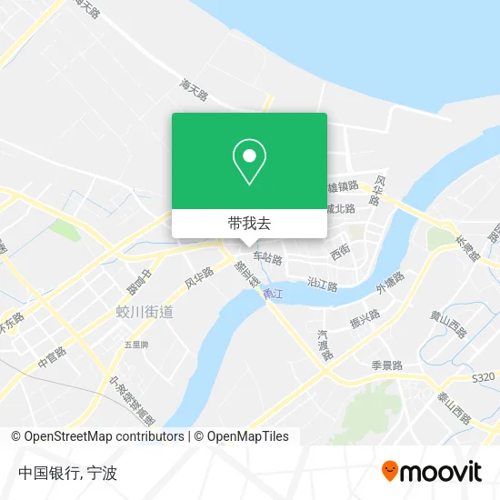 中国银行地图