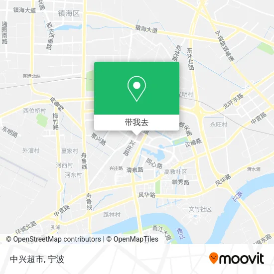 中兴超市地图