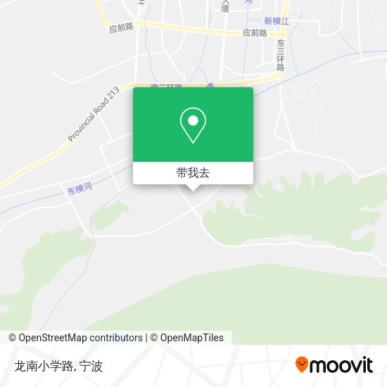 龙南小学路地图