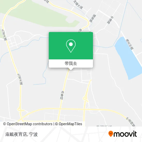 庙戴夜宵店地图