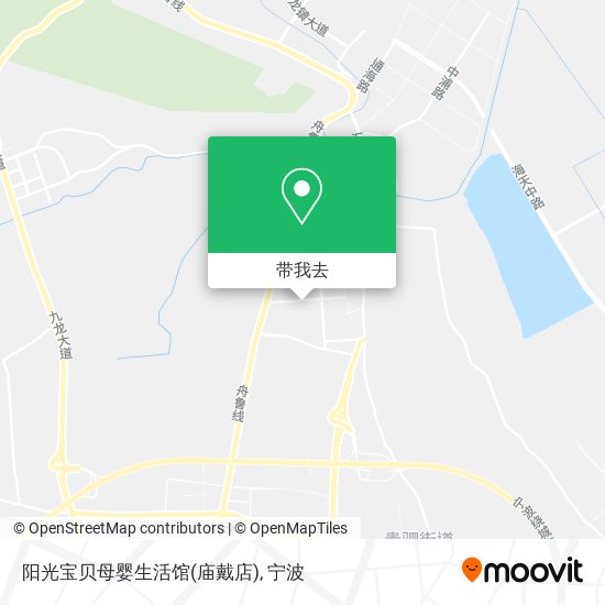 阳光宝贝母婴生活馆(庙戴店)地图