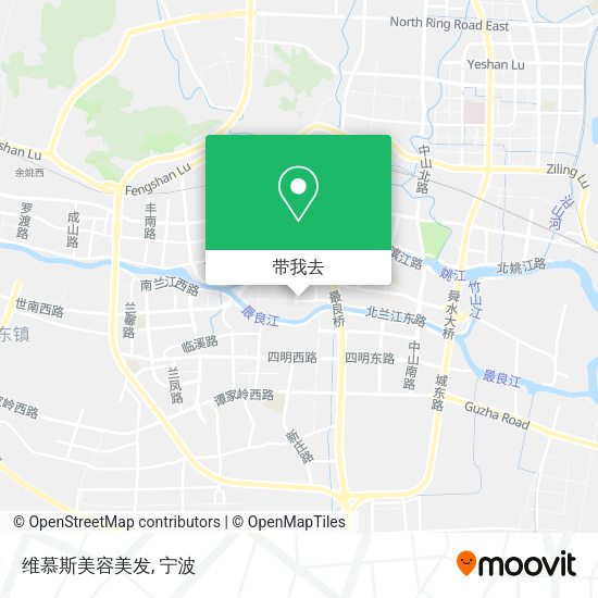 维慕斯美容美发地图