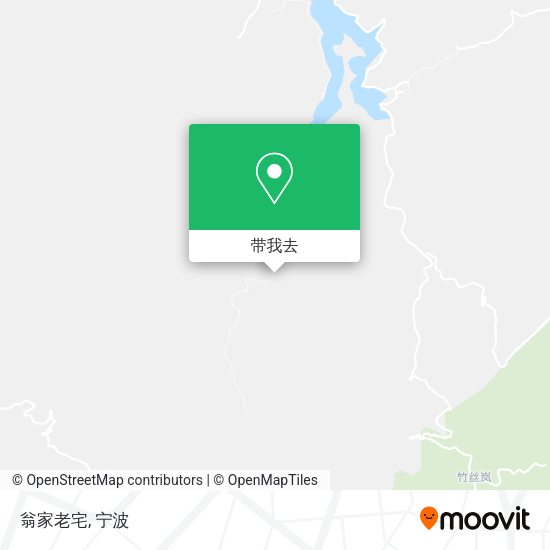 翁家老宅地图