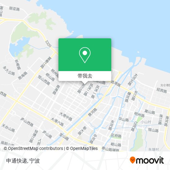 申通快递地图