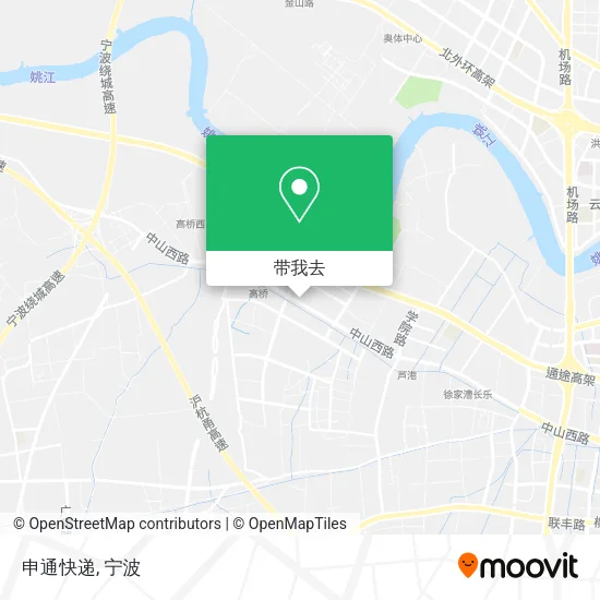 申通快递地图