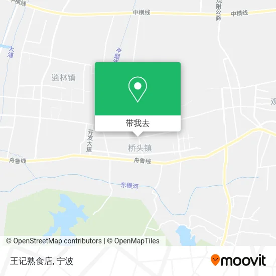 王记熟食店地图