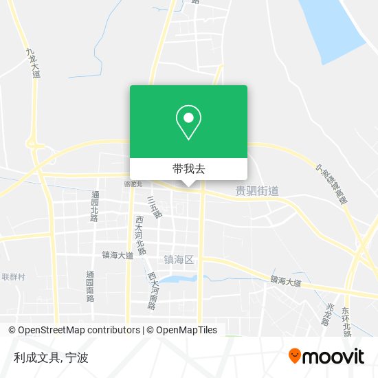 利成文具地图