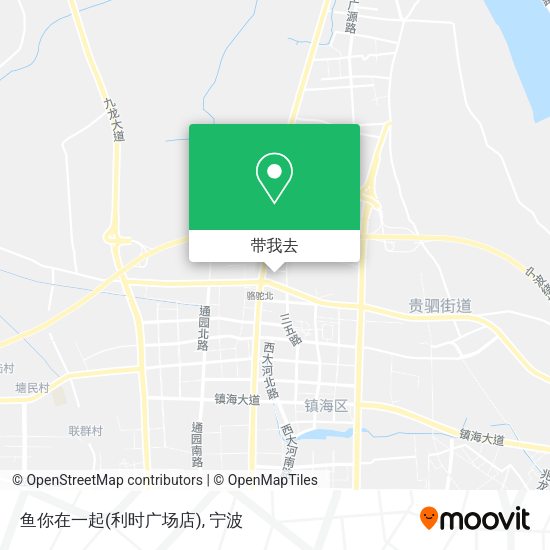 鱼你在一起(利时广场店)地图