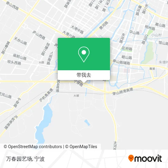 万春园艺场地图