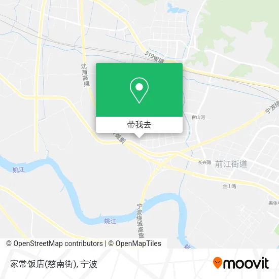 家常饭店(慈南街)地图