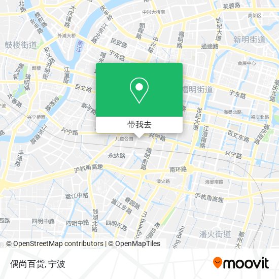 偶尚百货地图