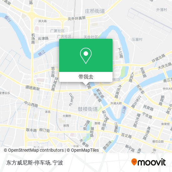 东方威尼斯-停车场地图