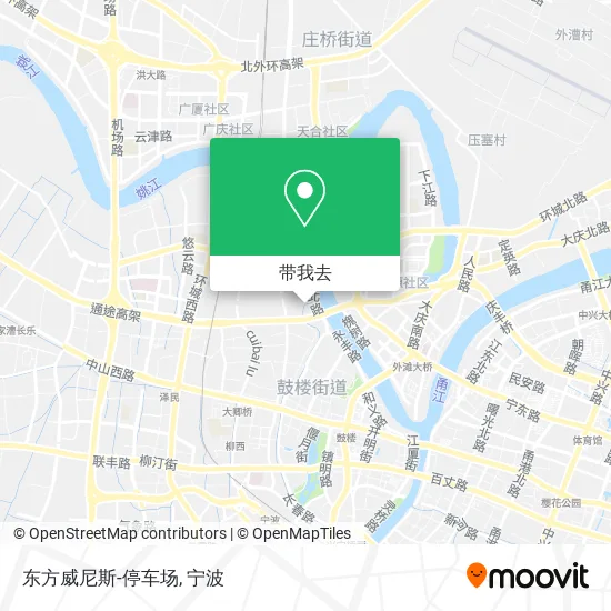 东方威尼斯-停车场地图