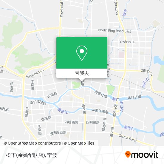 松下(余姚华联店)地图