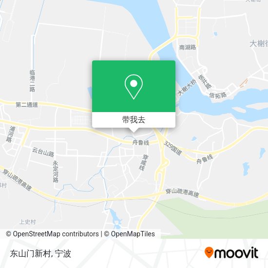 东山门新村地图