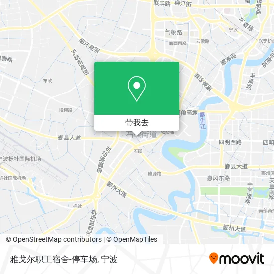 雅戈尔职工宿舍-停车场地图