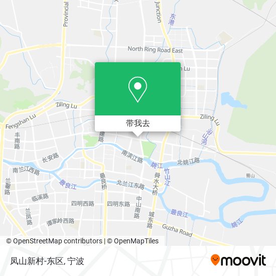 凤山新村-东区地图