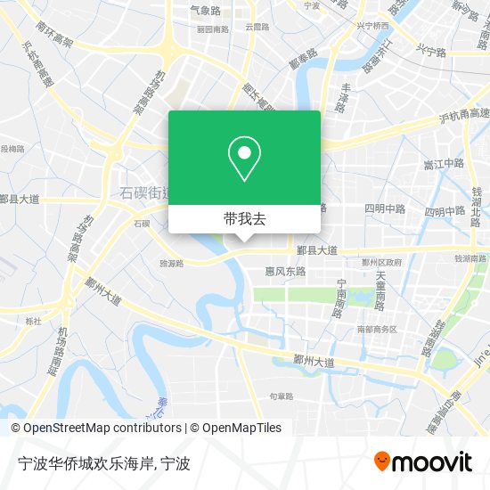 宁波华侨城欢乐海岸地图