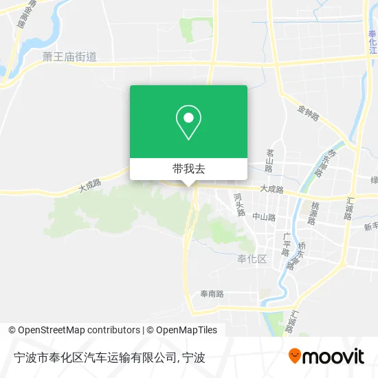 宁波市奉化区汽车运输有限公司地图