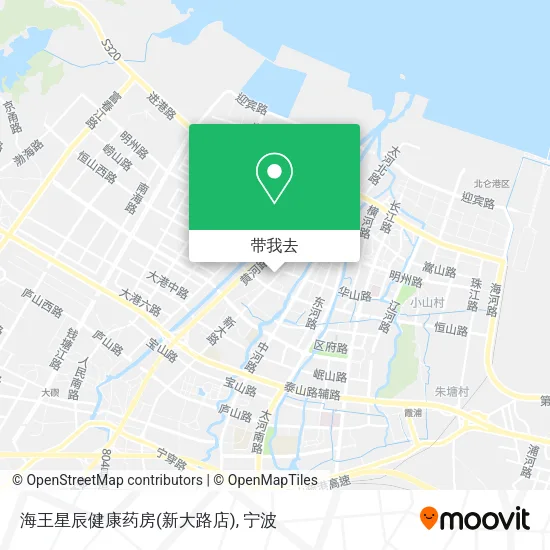 海王星辰健康药房(新大路店)地图