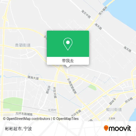 彬彬超市地图