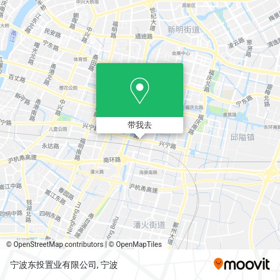 宁波东投置业有限公司地图