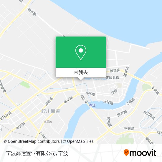 宁波高运置业有限公司地图