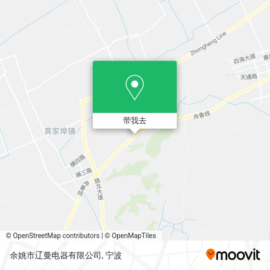 余姚市辽曼电器有限公司地图