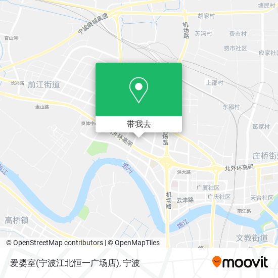 爱婴室(宁波江北恒一广场店)地图