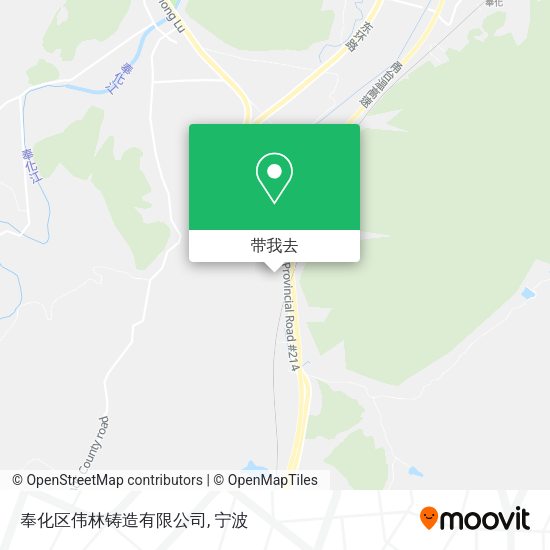 奉化区伟林铸造有限公司地图