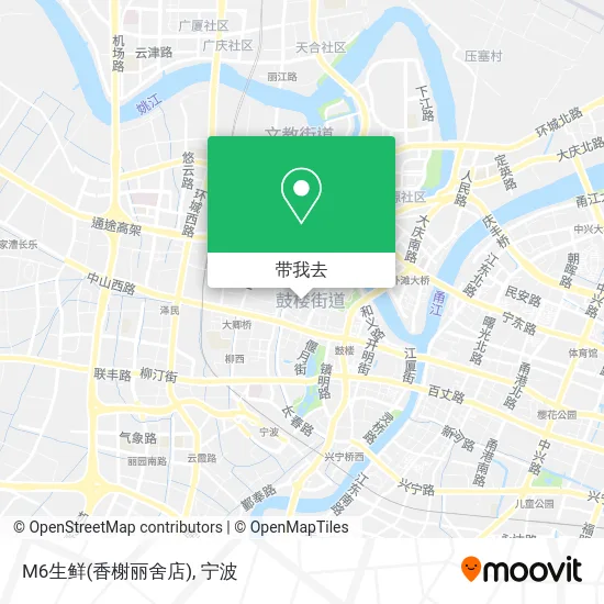 M6生鲜(香榭丽舍店)地图