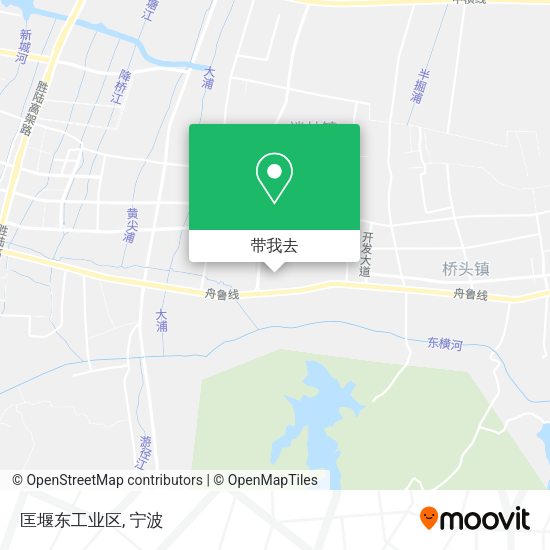 匡堰东工业区地图