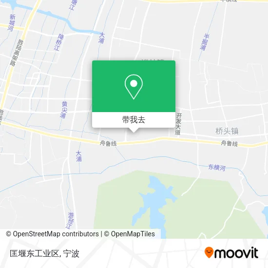 匡堰东工业区地图