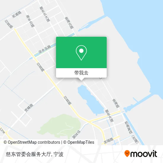 慈东管委会服务大厅地图