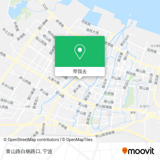 黄山路白杨路口地图