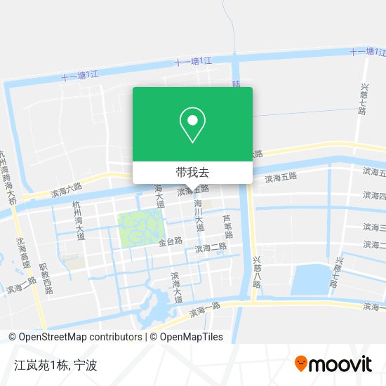 江岚苑1栋地图