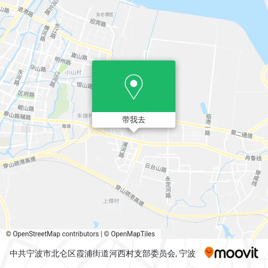 中共宁波市北仑区霞浦街道河西村支部委员会地图