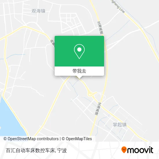 百汇自动车床数控车床地图