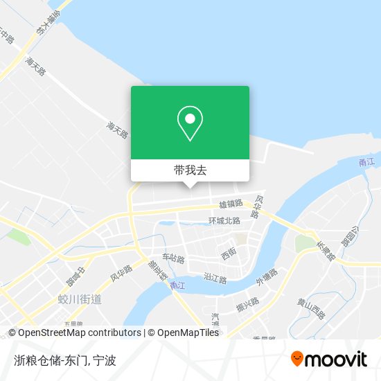 浙粮仓储-东门地图