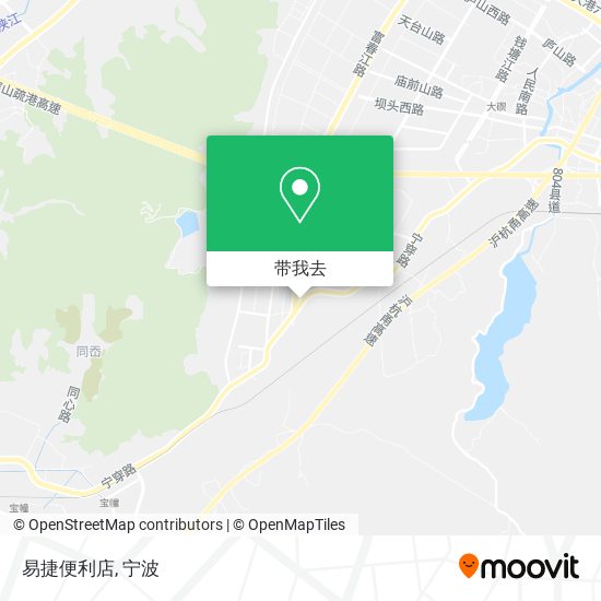 易捷便利店地图