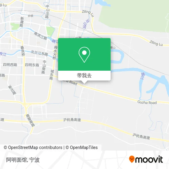 阿明面馆地图